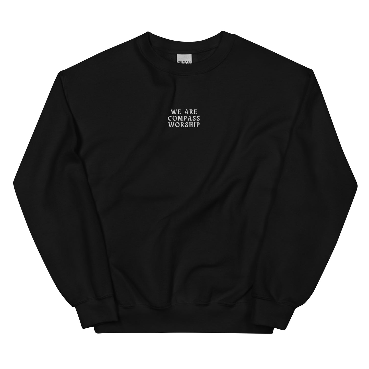 We Are Compass Worship Sweatshirt (White Logo)