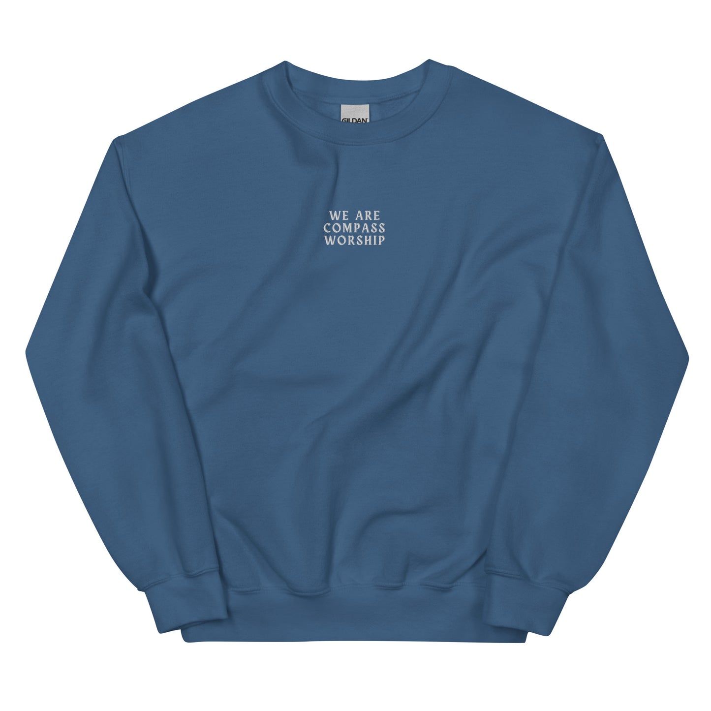 We Are Compass Worship Sweatshirt (White Logo)