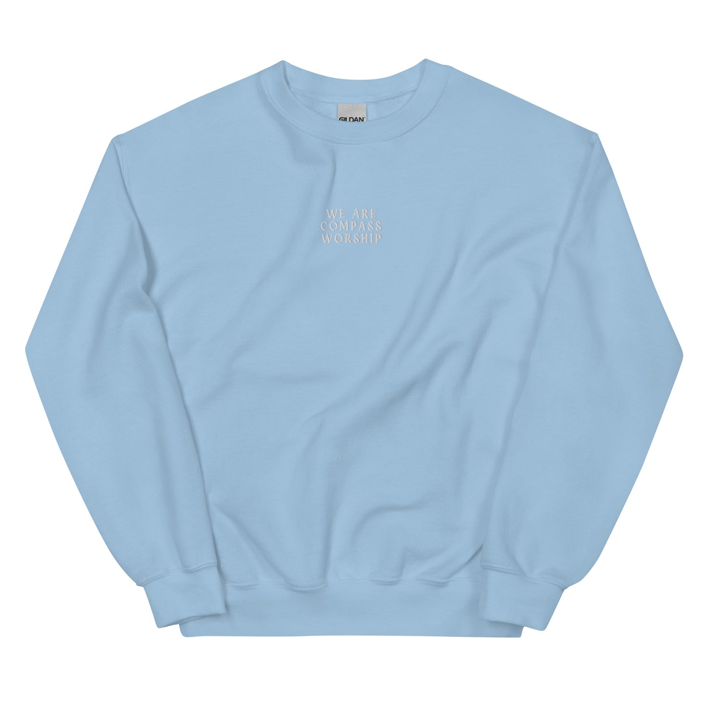 We Are Compass Worship Sweatshirt (White Logo)
