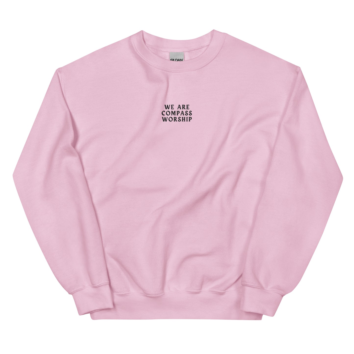 We Are Compass Worship Sweatshirt (Black Logo)