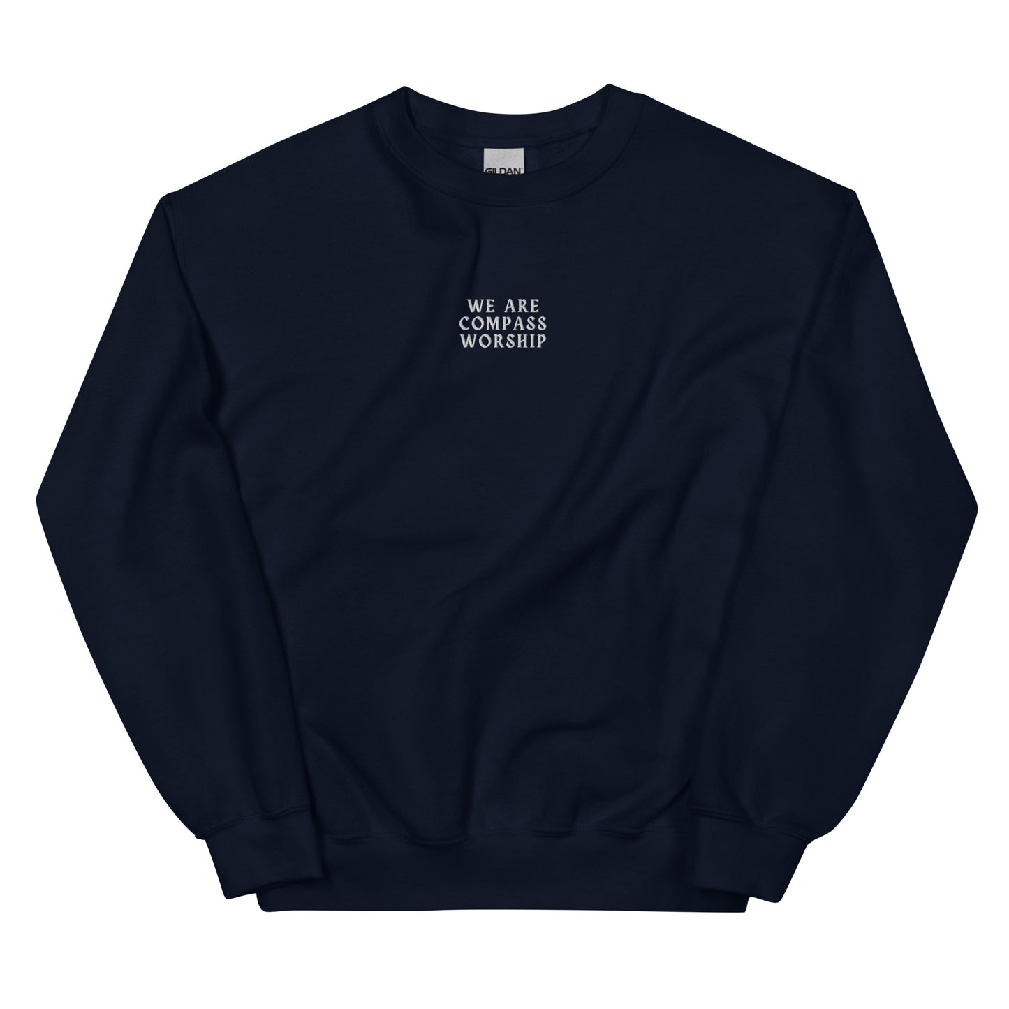 We Are Compass Worship Sweatshirt (White Logo)