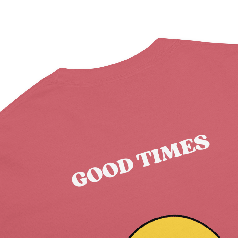 White Embroidered Praise! (Good Times) T-Shirt