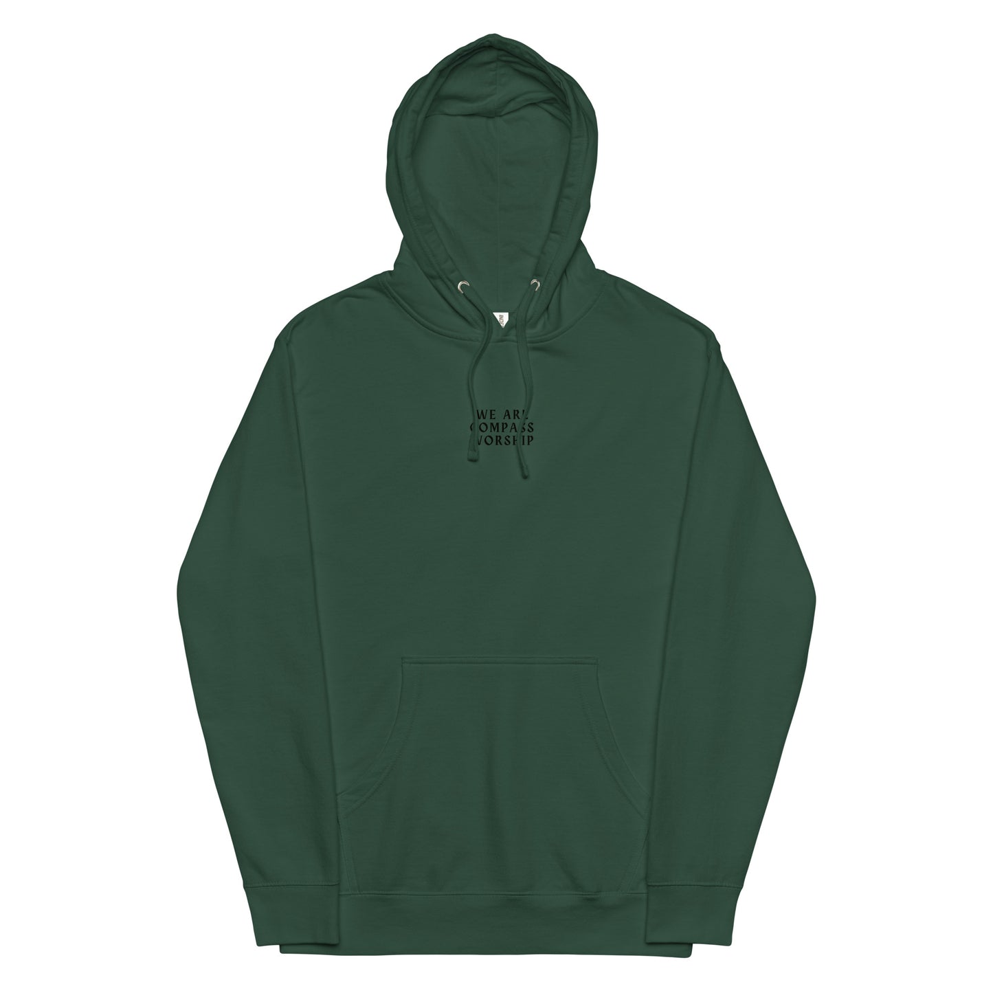 We Are Compass Worship Hoodie (Black Logo)