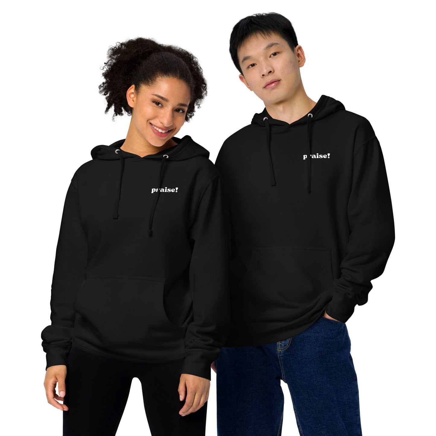Praise! (Good Times) Hoodie (White Logo)
