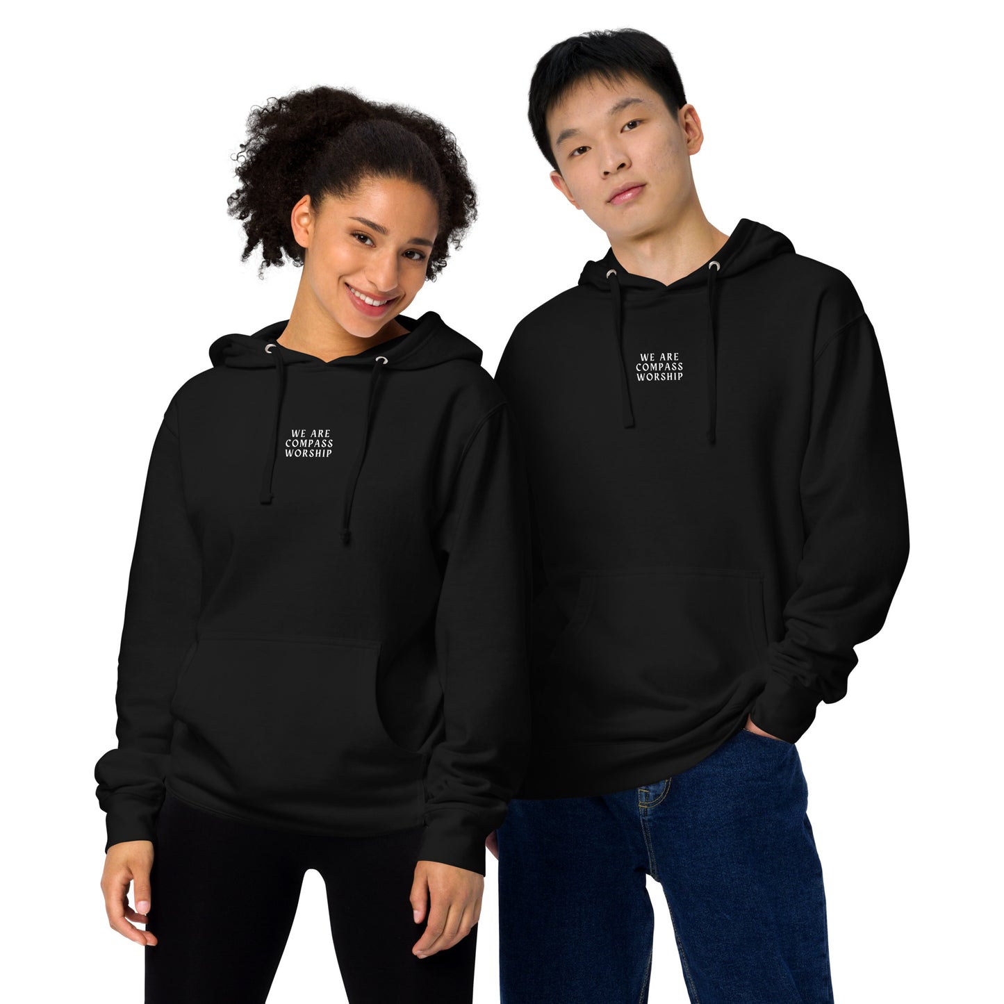 We Are Compass Worship Hoodie (White Logo)