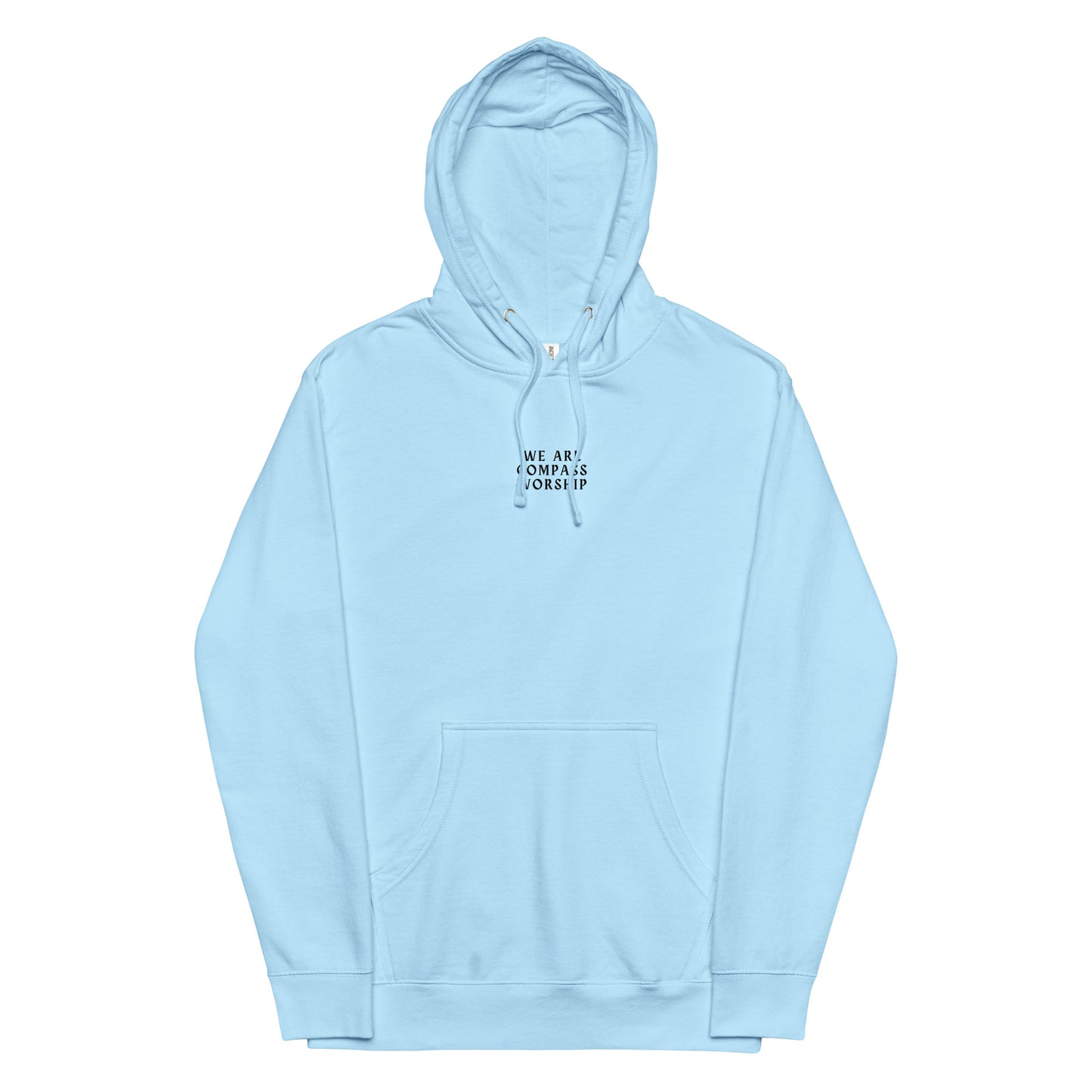 We Are Compass Worship Hoodie (Black Logo)
