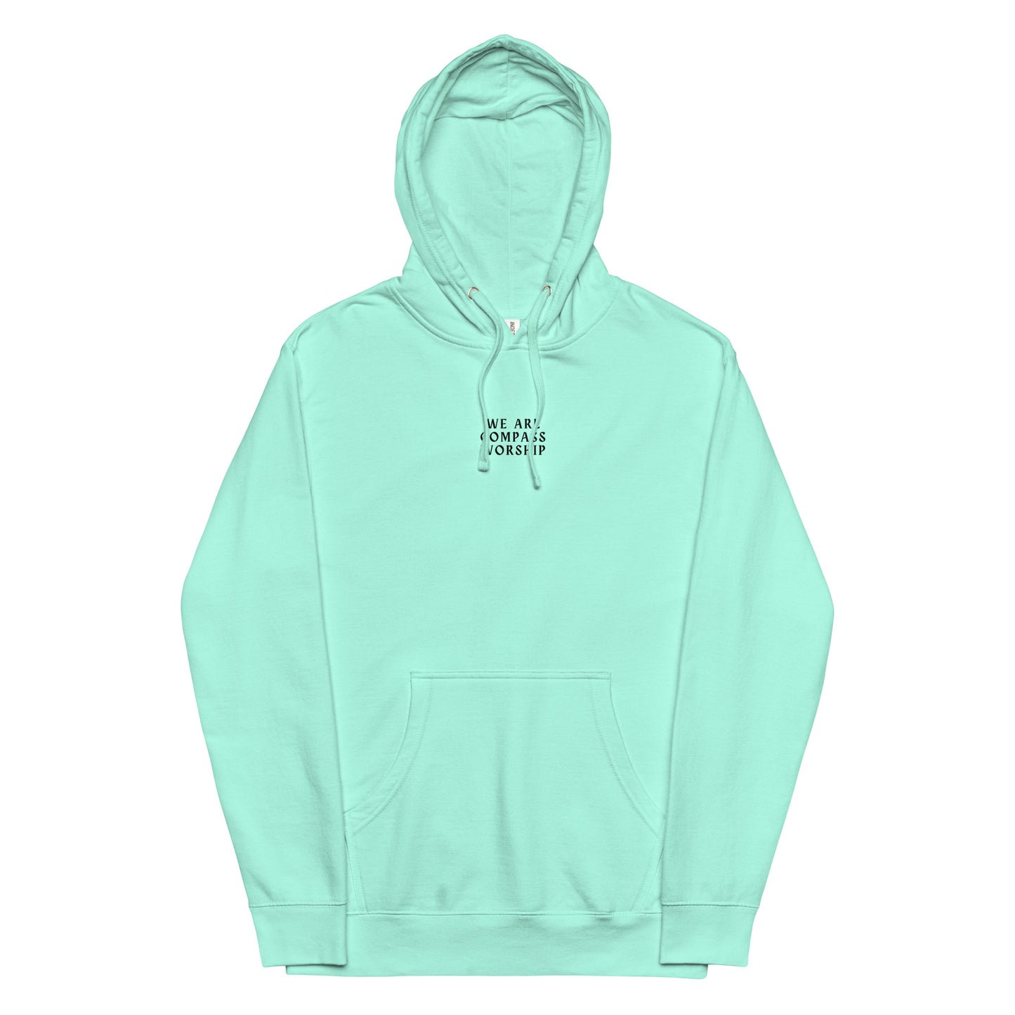 We Are Compass Worship Hoodie (Black Logo)