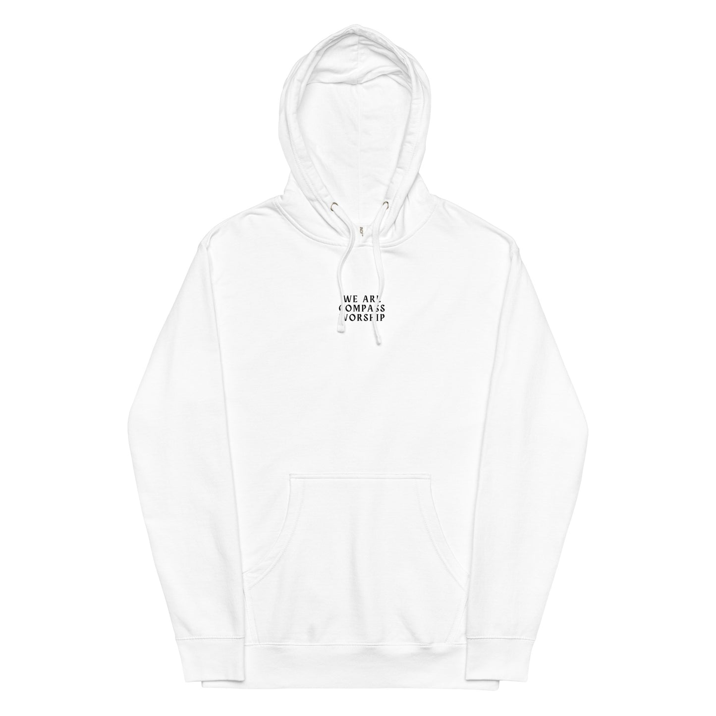 We Are Compass Worship Hoodie (Black Logo)